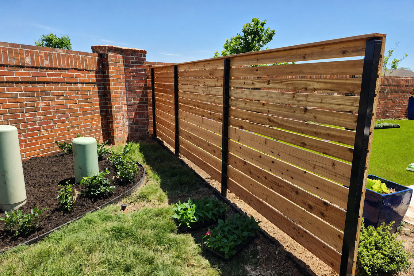 Custom fence design in Cupertino, CA